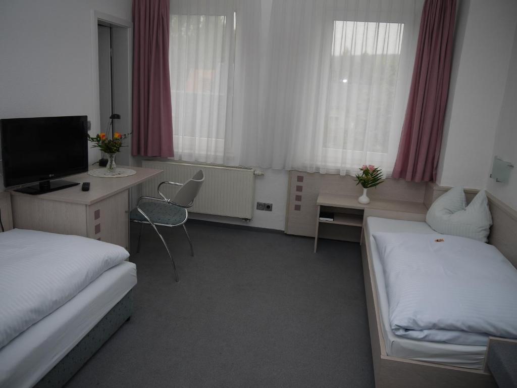 Отель Grunaer Hof Хемниц Номер фото